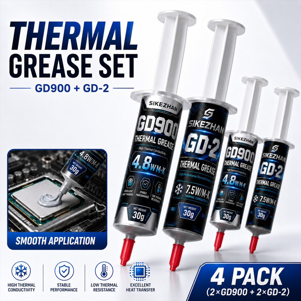 Thermal Paste - SIKEZHAN 2Pc Thermal Paste 30g Silicone