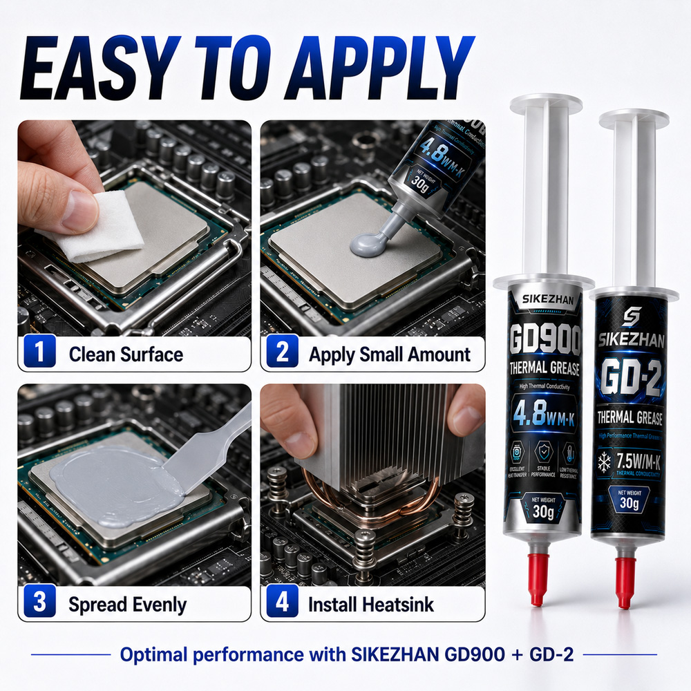 SIKEZHAN 2Pc Thermal Paste 30g - Thermal Paste review and price