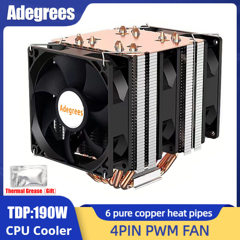 6 Heat Pipe CPU Cooler 4Pin PW - Cpu Cooler review and price