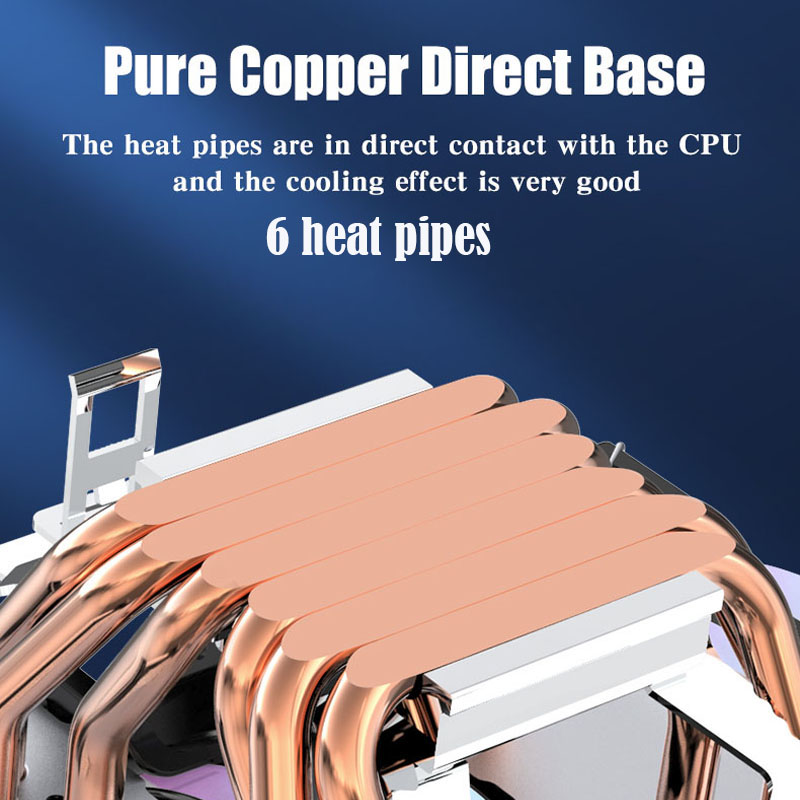 6 Heat Pipe CPU Cooler 4Pin PW - Cpu Cooler review and price