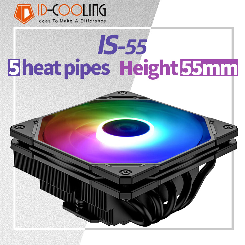 ID-COOLING IS-55 5Heatpipe CPU - Cpu Cooler review and price